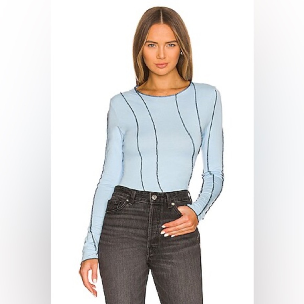 Revolve Heat Bodysuit in Blue OW Collection